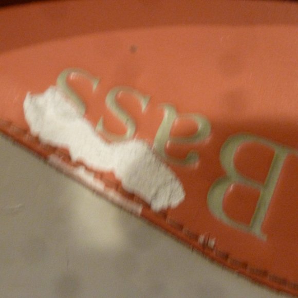 BASS Comfy Pink Leather Slide Slip -On Open Back Sandals 10M - Picture 6 of 9